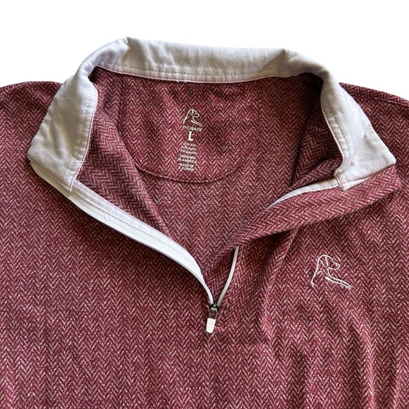 RHOBACK Herringbone Jacquard Performance Q-Zip
Women's Performance Size L red - Picture 5 of 13